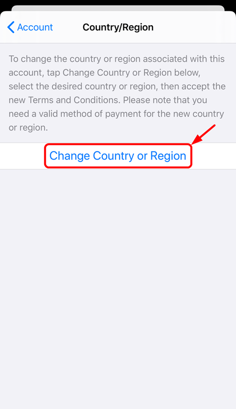 app store temporarily switched to china region 5