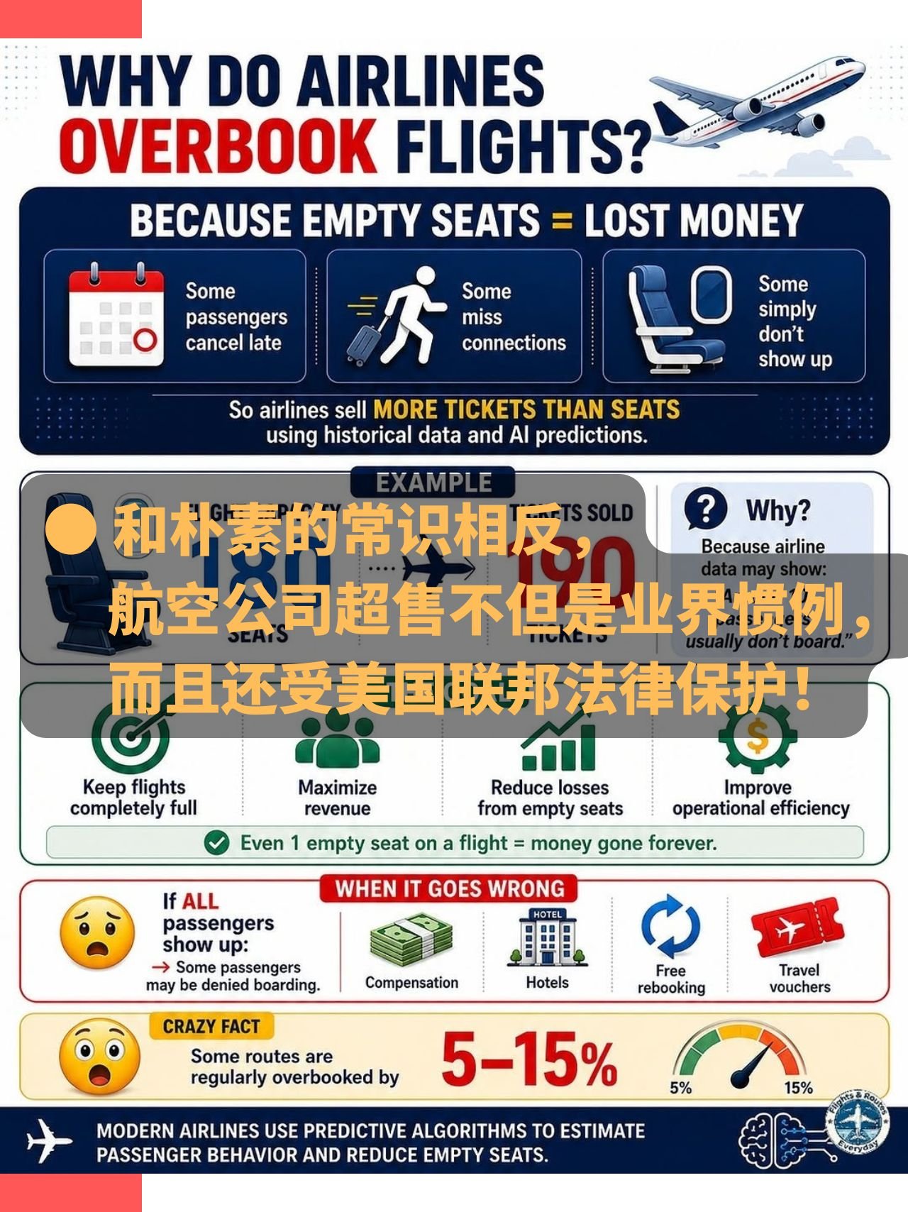 3 airline overbooking is not only an industry standard but is also protected by u s federal law