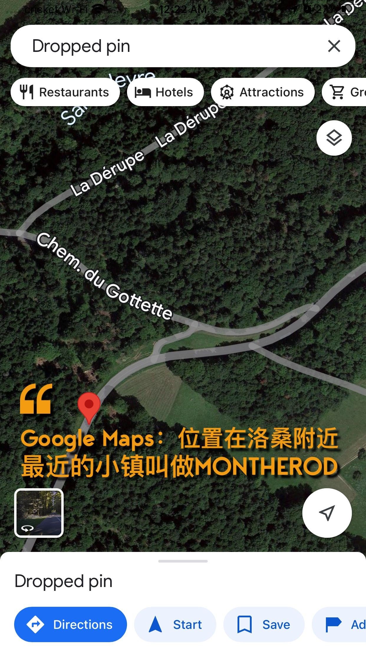 5 the nearest town to this traffic warning sign is montherod
